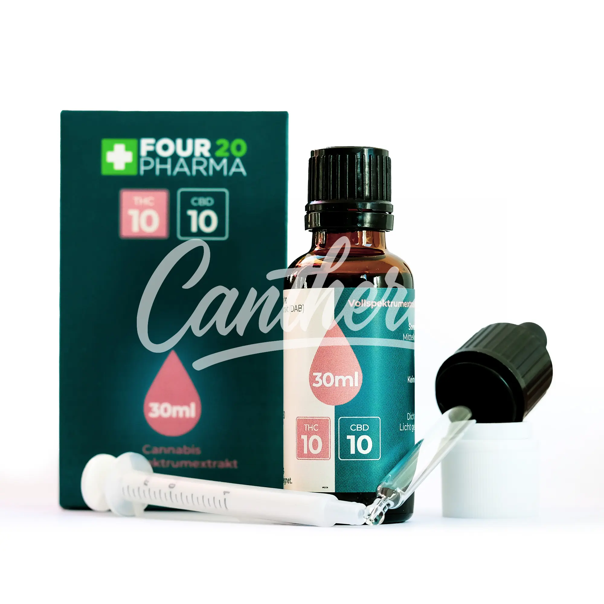 420 Pharma THC 10 und CBD 10 - Medizinisches Cannabisextrakt