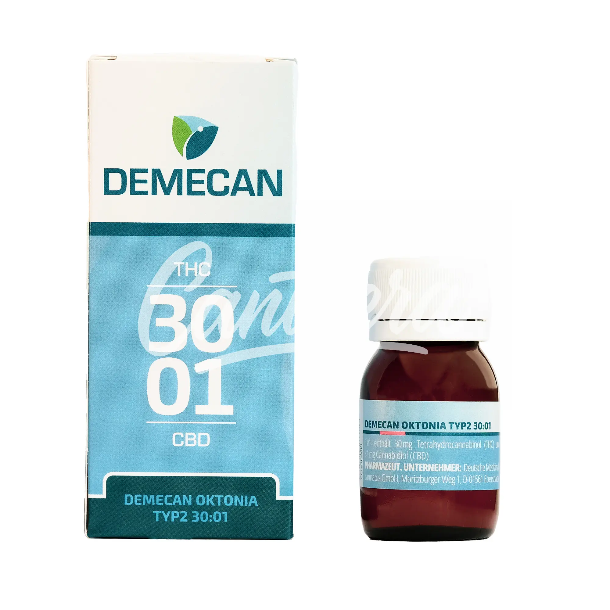 Demecan Oktonia Typ 2 THC 30 CBD 01 Medizinisches Cannabisextrakt