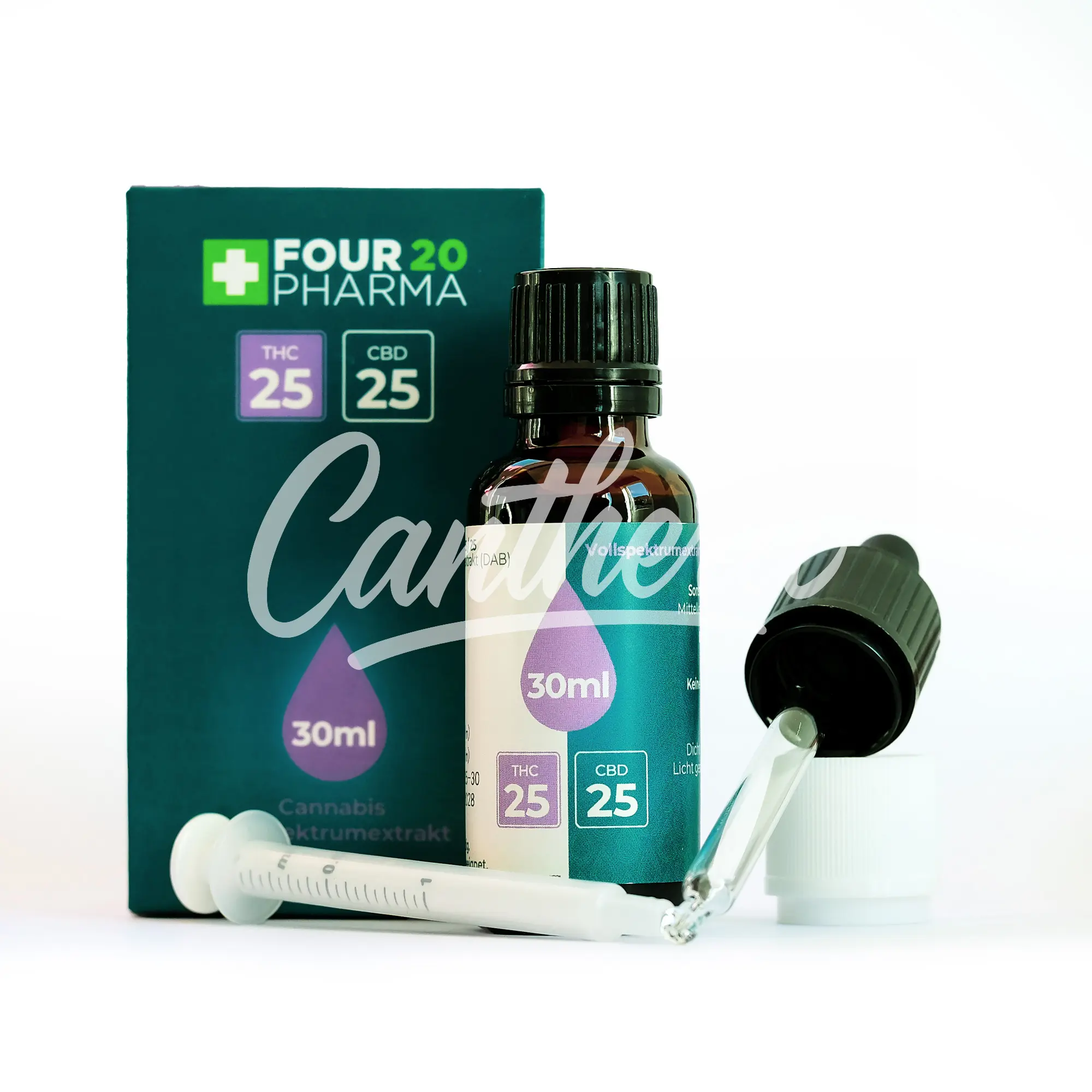 420 Pharma THC 25 und CBD 25 Medizinisches Cannabisextrakt