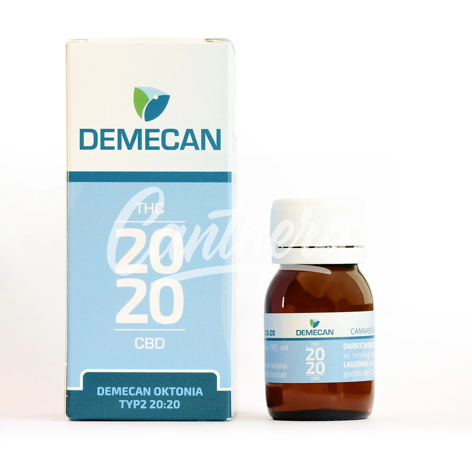 Demecan Oktonia Typ 2 THC 20 und CBD 20 Medizinisches Cannabisextrakt
