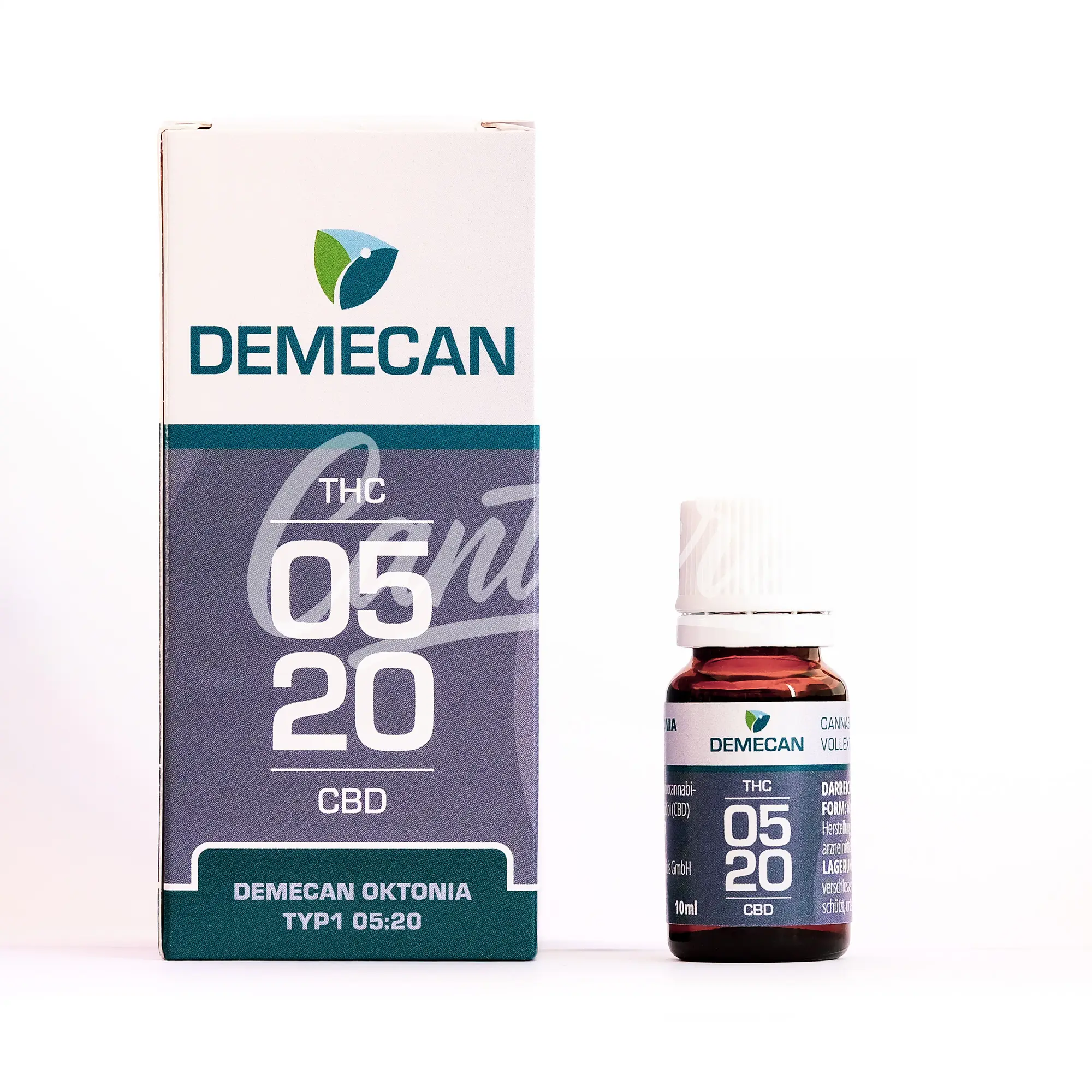 Demecan Oktonia Typ 1 THC 05 und CBD 20 Medizinisches Cannabisextrakt